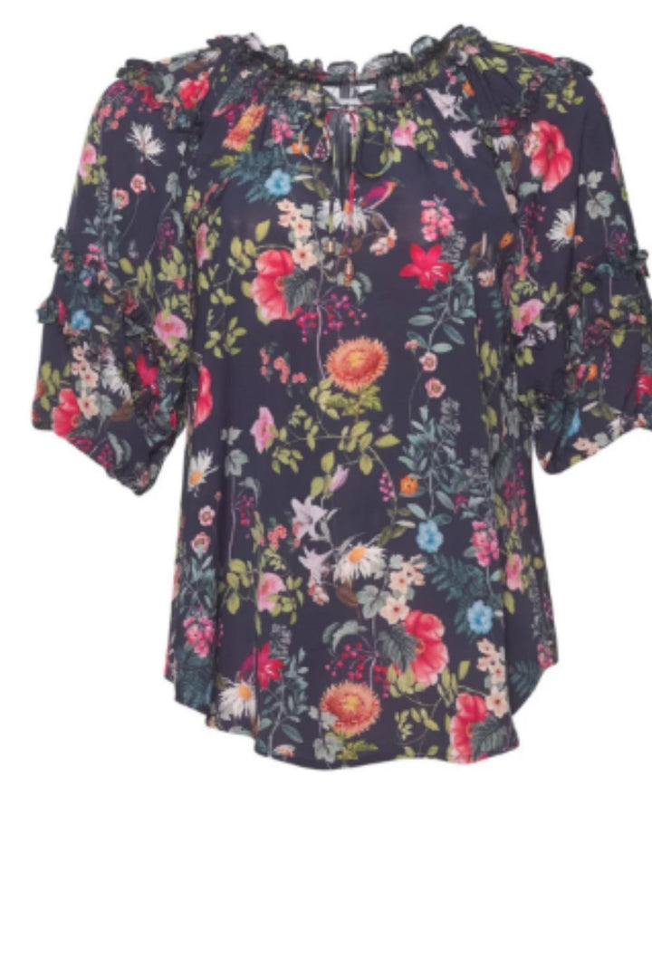 Fleur Presse Midi Blouse RE STOCK coming soon PRE ORDER NOW - Since I Found You